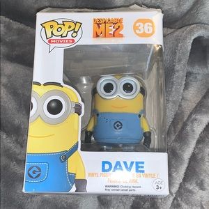 ☀️Dave From Despicable Me Funko Pop Vinyl Figurine